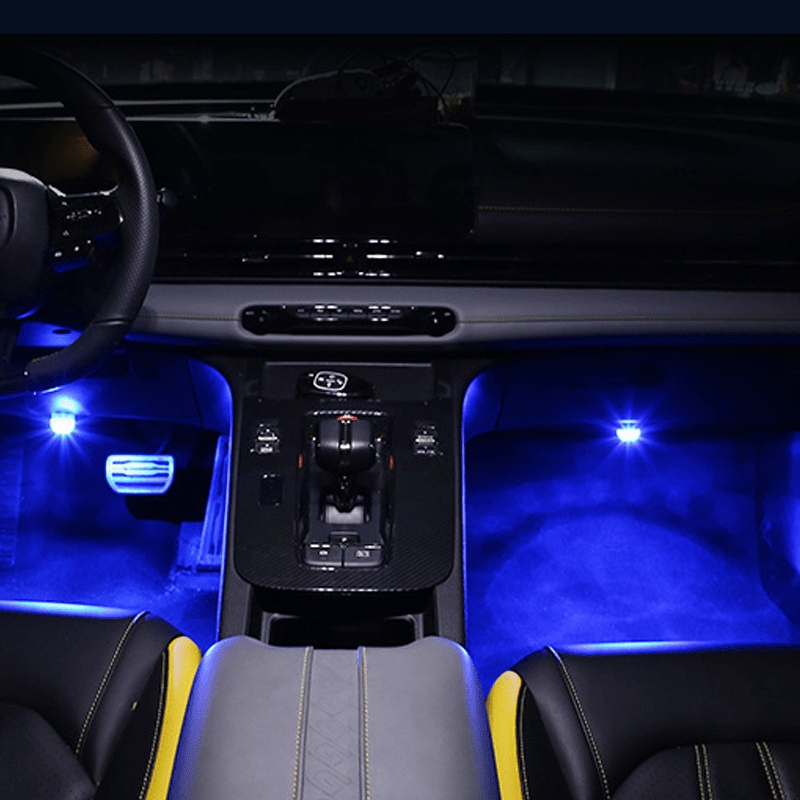 Lucent Drive 13-Color Car Interior LED Lights | Remote-Controlled Wireless Accent Kit 