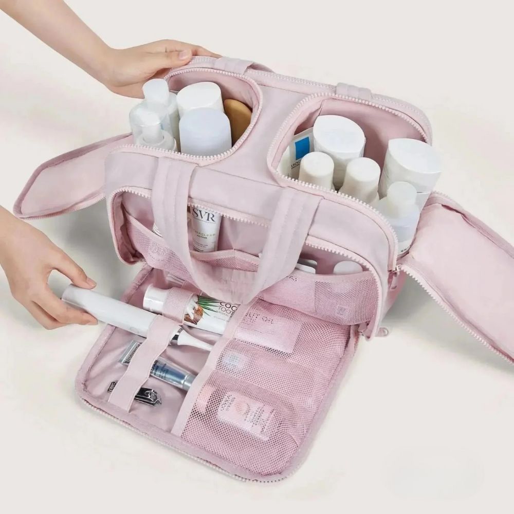 LumaPack — Compact Travel Toiletry Organizer with Durable Compartments 