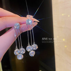 Luna Petal Zirconia Earrings | Hypoallergenic Gold-Plated Sparkle 