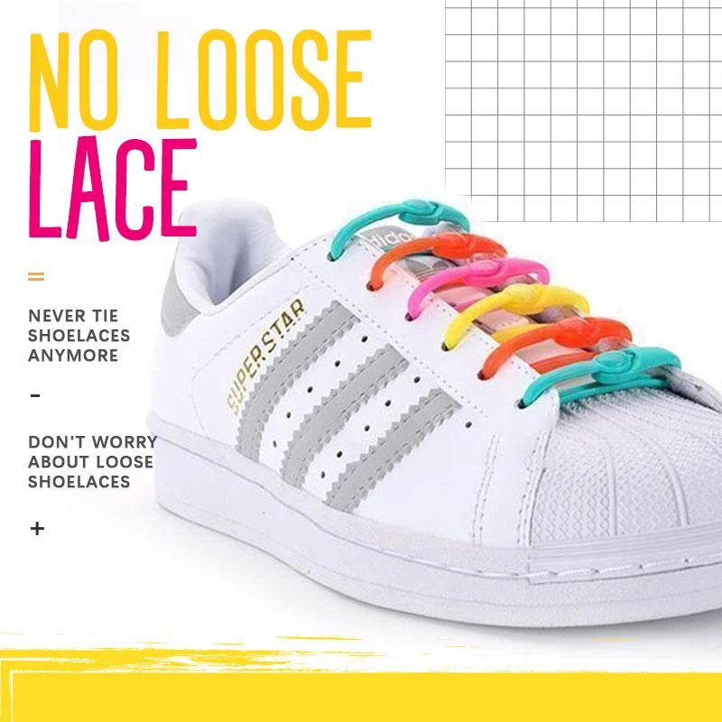 Luxe Lazy Shoelaces | No Tie Elastic Silicone Laces for Slip-On Comfort 