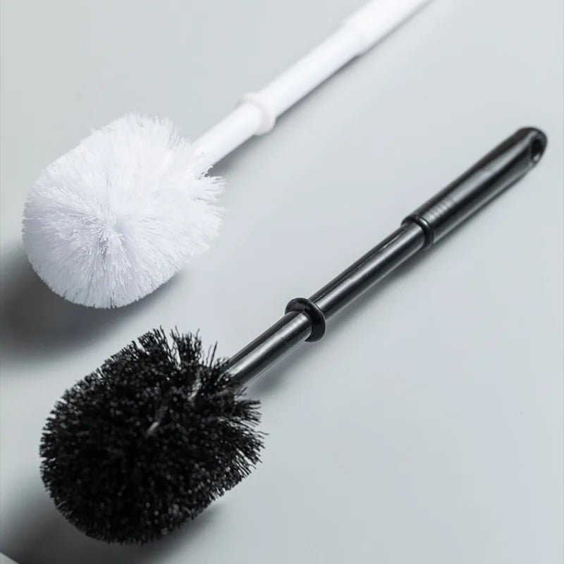Luxury Ceramic Toilet Brush with Unique Dog Design – Stylish Toilet Bowl Brush and Holder for Bathroom Decor 