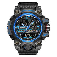 M-Series 50M Luminous Multifunction Men's Sports Watch | Day-Date Alarm Stopwatch 