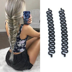 Magic Braid Tool - Effortless French Braids & Hairstyles at Home 