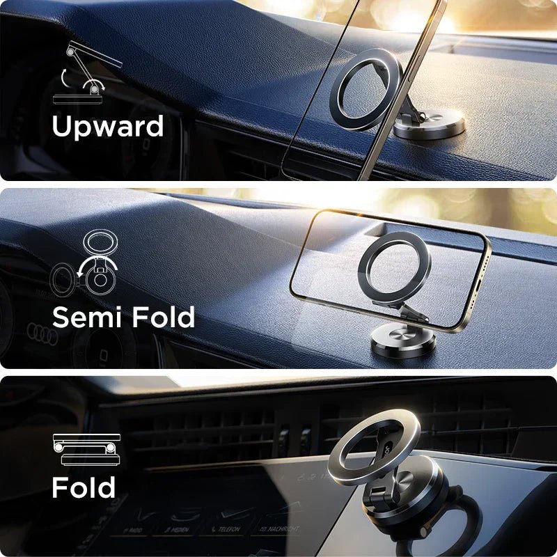 Magnetic Car Phone Holder | Watch Your Phone's Map Completely Safely While Driving with GripMate™ 