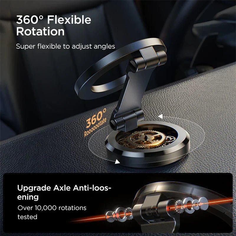Magnetic Car Phone Holder | Watch Your Phone's Map Completely Safely While Driving with GripMate™ 