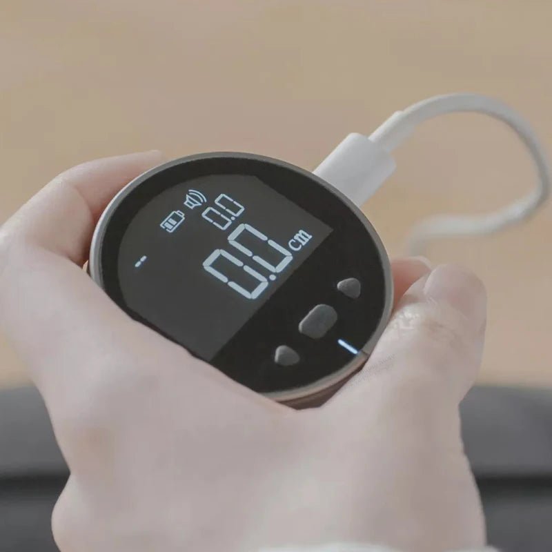 Measure everything in the blink of an eye, without a bulky Electronic Ruler Rechargeable 8 Functions Rangefinder Portable HD LCD Screen Long Standby Multifunction Ruler 