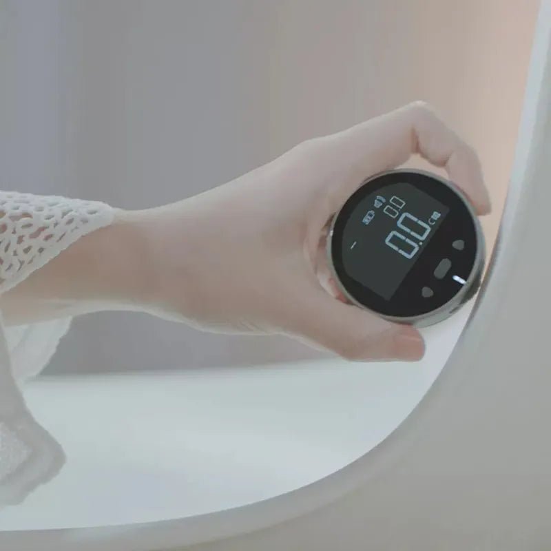 Measure everything in the blink of an eye, without a bulky Electronic Ruler Rechargeable 8 Functions Rangefinder Portable HD LCD Screen Long Standby Multifunction Ruler 