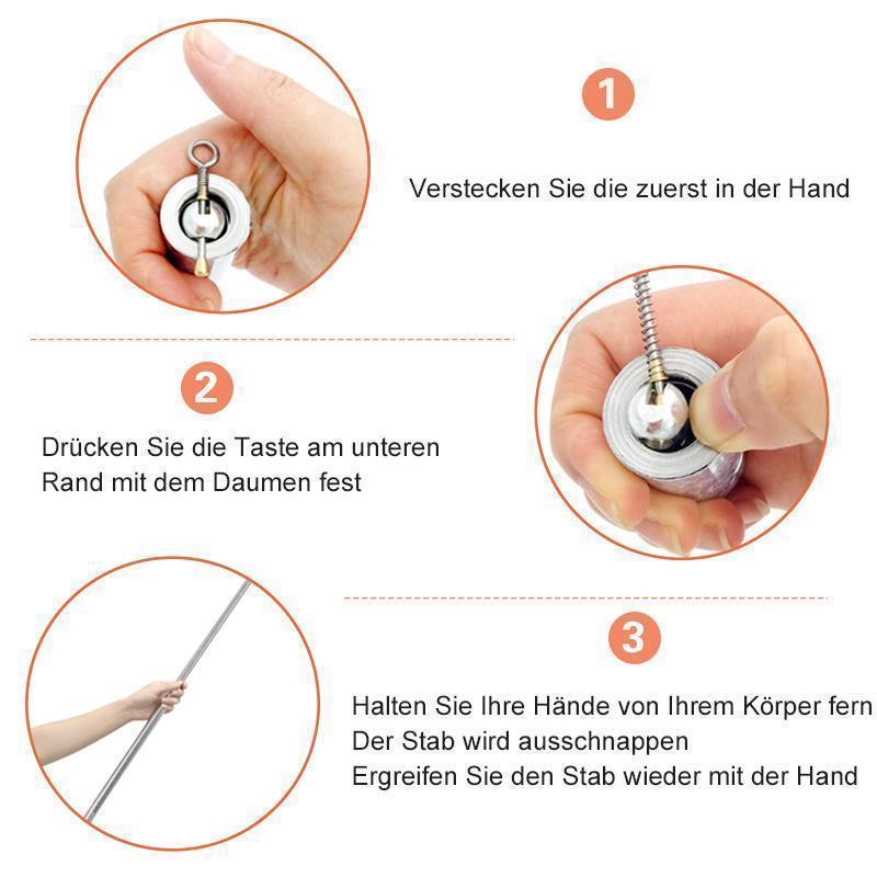 Metal Rod | Portable Self-Defense and Magic Tool 