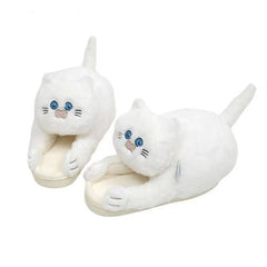 MiloCat Slippers — Plush Indoor Slippers with Durable Grip Sole