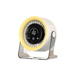 ModeFlow Mini Desk Fan | 100 Speeds, LED Display, Touch Control
