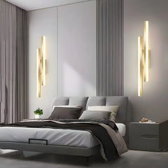 Modern LED Wall Sconce Light Fixture – Acrylic and Metal Design for Ambient Illumination