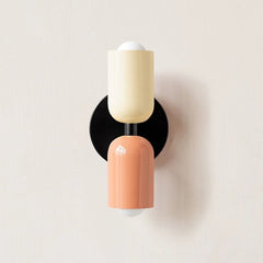 Modern Vintage Double-Head Wall Light for Stylish Utility Room Illumination