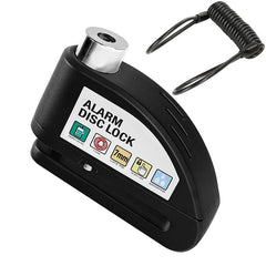 MetroLock Motorcycle Disc Brake Alarm Lock | 110dB Security, 6mm Pin, Alloy Body 