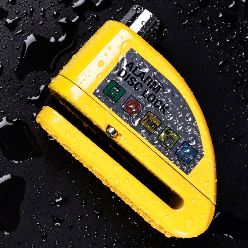 MetroLock Motorcycle Disc Brake Alarm Lock | 110dB Security, 6mm Pin, Alloy Body 