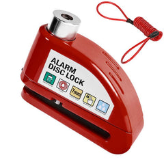 MetroLock Motorcycle Disc Brake Alarm Lock | 110dB Security, 6mm Pin, Alloy Body 