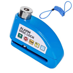 MetroLock Motorcycle Disc Brake Alarm Lock | 110dB Security, 6mm Pin, Alloy Body 