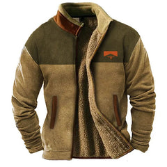 Owen Men's Fleece Jacket | Sherpa-Lined, Versatile Winter Outerwear