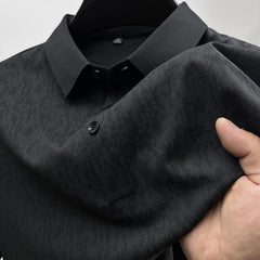 Parker Men's Polo Shirt | Wrinkle-Resistant Frost Silk