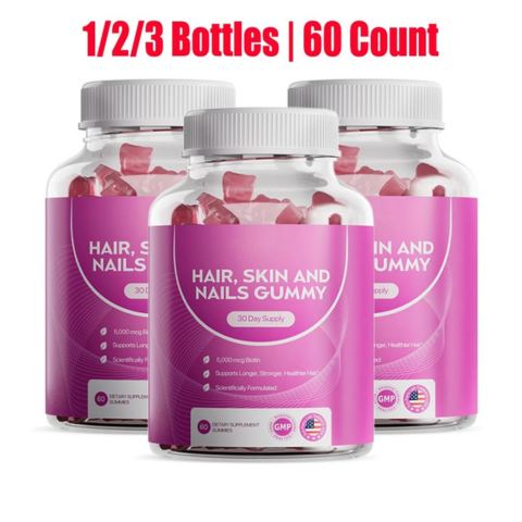 BiotinBoost™ HairRevive - 5,000mcg Advanced Hair Support Gummies 