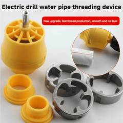 PipeFit PVC Threading Die Kit | 1/2, 3/4 & 1 in NPT Coarse Thread Tool