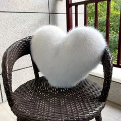 Plush Heart-Shaped Pillow for Ultimate Comfort – Soft and Stylish Home Decor
