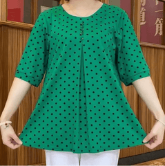 Pin-Dot Polyester Shirt | Regular Fit Casual-To-Formal Top