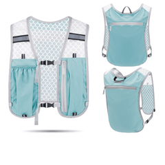 RangeFlow Nylon Running Vest | Water-Resistant Phone Storage for Trail Fitness