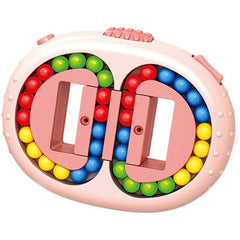 RollTrack Pocket Puzzle | Dual-Sided Fidget Game With Clicks And Rollers