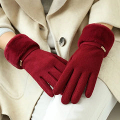 Rosa Women's Ski Gloves | Soft Fleece Lining, Warm Winter Handwear