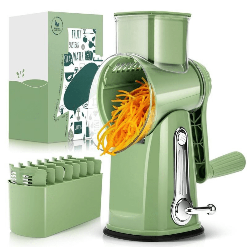Rotary Kitchen Tool for Quick Vegetable Slicing | Efficient Meal Prep