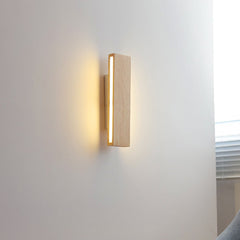 Rotatable Wood LED Wall Light – Modern Wall Sconce with Adjustable Direction for Home Interiors