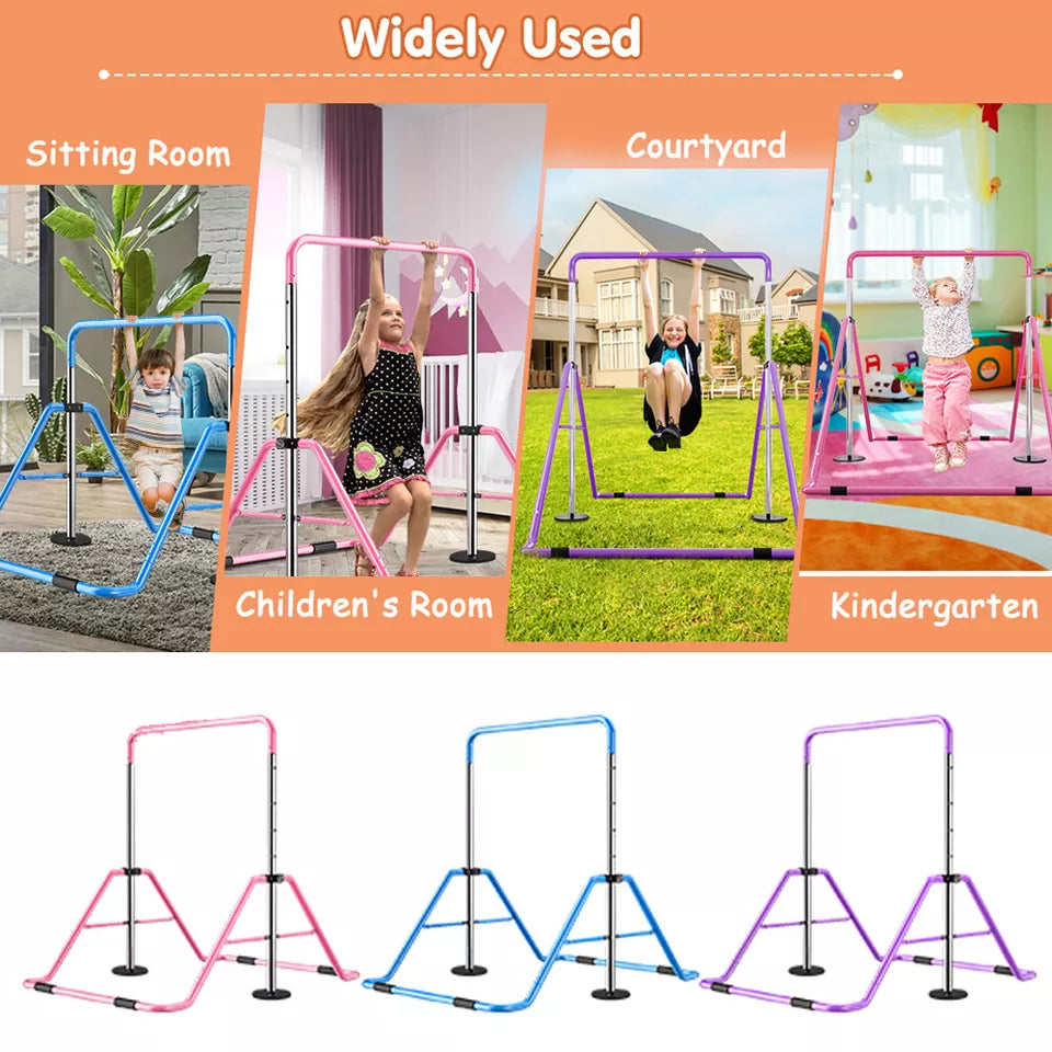 Build Strength and Confidence with FlexKid™ Parallel Bar Pull-Up Trainer 