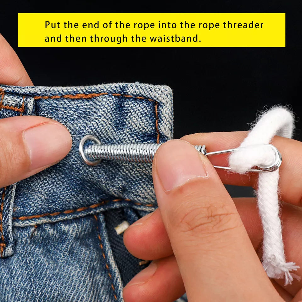 Bendable Spring Drawstring Threader Clip (2pcs) (+Free Gift Included) 