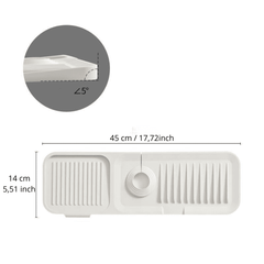 Silo Dish Drying Mat | Soft Silicone, Self-Draining Design