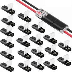 SnapLink 2-Pin Lever Wire Connectors | Tool-Free LED Strip Wiring
