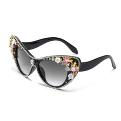 Sparrow Cat-Eye Sunglasses | Iridescent Frame, Bold Design