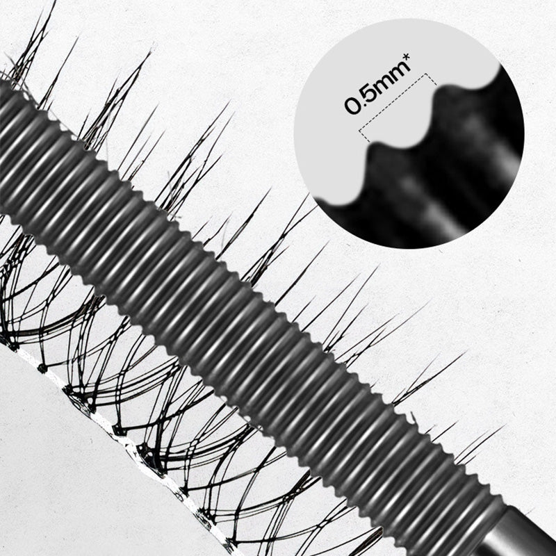 3D Curling Metal Wand Mascara - Waterproof & Long-Lasting 