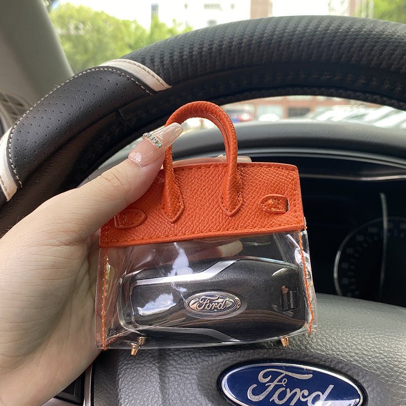 Tara Key Case | Premium Microfiber Leather, Chic Design