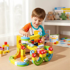 TrackLoop™ DIY Magnetic Train Track Set – Creative and active