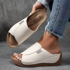 Willow Wedge Slide Sandals | Cushioned Insole & Lightweight Lift