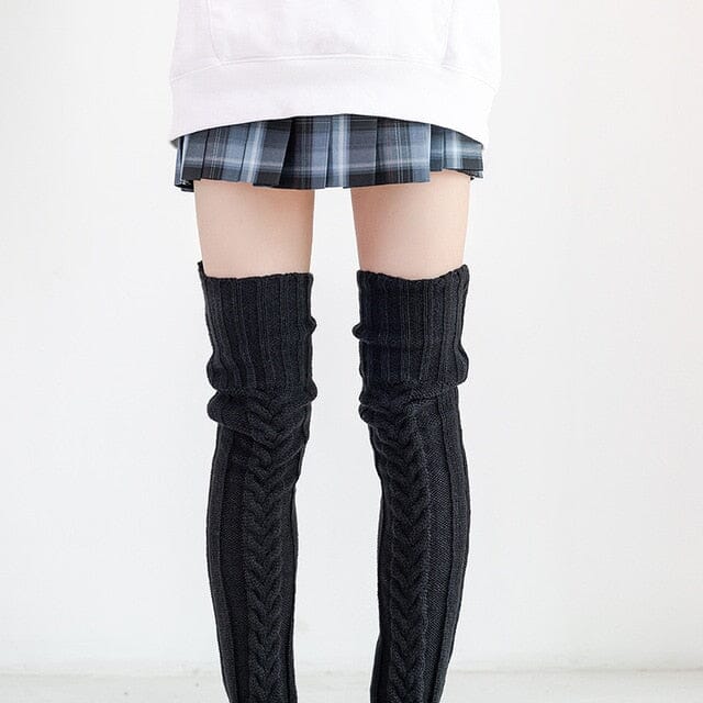 FrostGuard Women's Wool Socks | Over-the-Knee, Ultra-Light and Cozy 