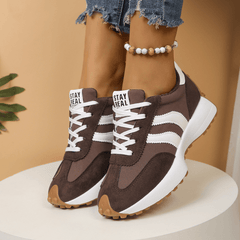 Women's Sneakers | Comfortable Suede-Textured Design | Everyday Wear