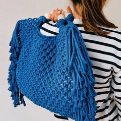 Woven Whimsy Crochet Tote | Chunky Open-Knit Design
