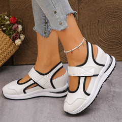 Wren Airflow Walking Shoes | Adjustable Strap Fit | Cushioned Platform Sole