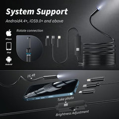 ZoomGlide – Portable Phone Compatible Inspection Camera