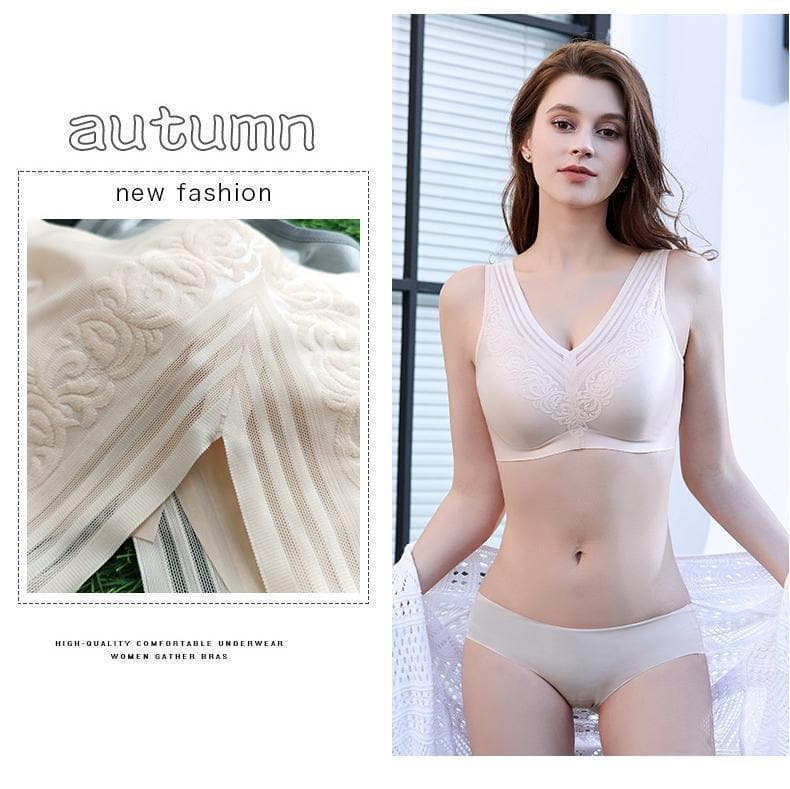 Seamless Bamboo Bra Lift-Up Glossygem