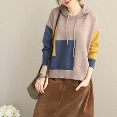 2018 New Vintage Hoodie Loose Sweater Women Casual Tops dylinoshop