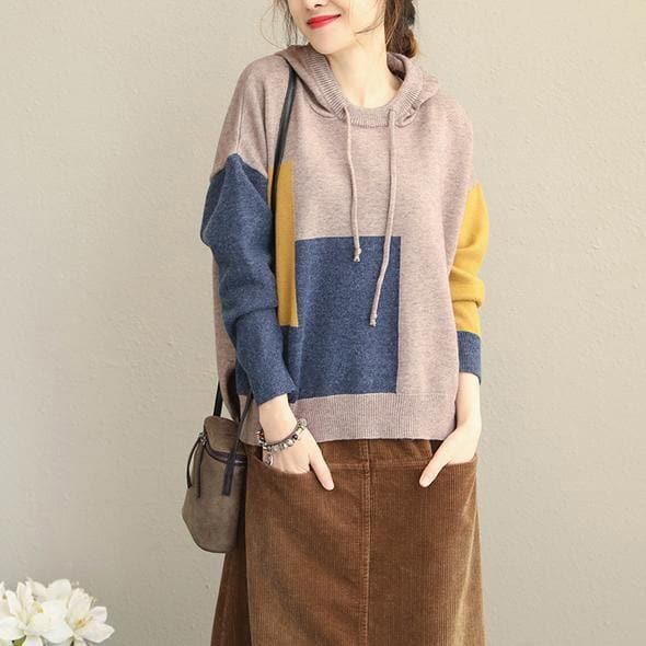 2018 New Vintage Hoodie Loose Sweater Women Casual Tops dylinoshop
