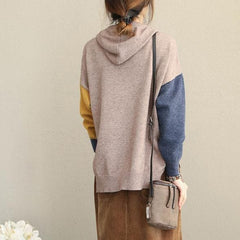 2018 New Vintage Hoodie Loose Sweater Women Casual Tops dylinoshop