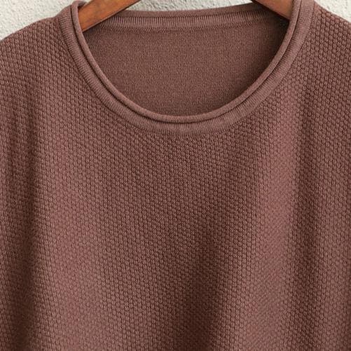 2018 Pure Color Casual Sweater Women New Fashion Tops dylinoshop